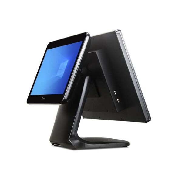 TIWOX TP-7610D 18.5'' I7 10.NESİL(10710)128GB NWME SSD 8GB DDR4 RAM 1366X768 DOKUNMATİK POS PC +13.2'' MÜŞTERİ EKRANI