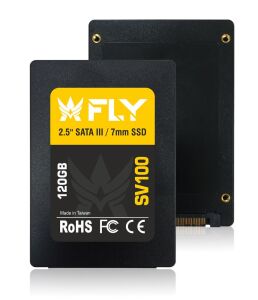 Fly 120GB 2.5'' SV100 SATA-3 3D SSD 560-540MB-sn 2Y Ssd Harddisk