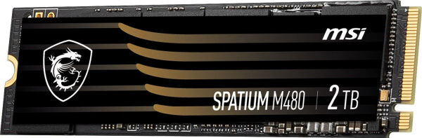 2TB MSI SPATIUM M480 PRO NVMe M.2 7400/7000MB/s