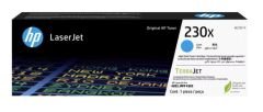 HP 230X Cyan Mavi 5.500 Sayfa Toner W2301X