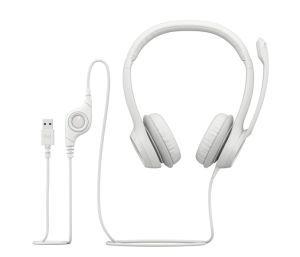 LOGITECH H390 MIKROFONLU BEYAZ KULAKLIK  981-00128
