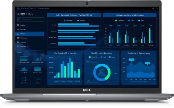 DELL PRECISION M3581 i7-13700H 32GB 1TB SSD 6GB RTX A1000 15.6'' W11PRO