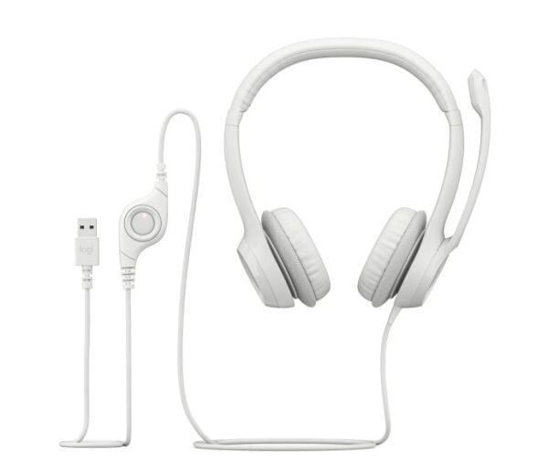 LOGITECH H390 MIKROFONLU BEYAZ KULAKLIK 981-001286