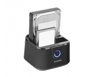 Dark DK-AC-DSD24C Çift 3.5''-2.5'' USB3.0 SATA Klon Destekli Disk İstasyonu