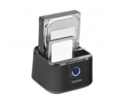 Dark DK-AC-DSD24C Çift 3.5''-2.5'' USB3.0 SATA Klon Destekli Disk İstasyonu