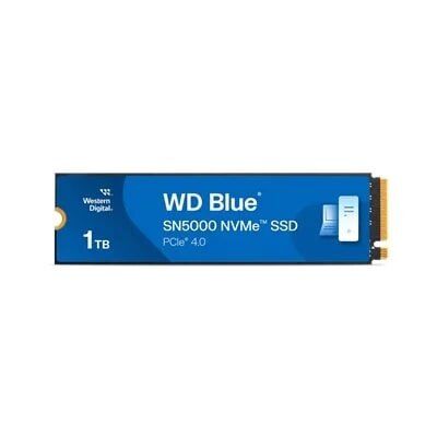 1TB WD BLUE SN5000 M.2 NVMe 5150/4900MB/s WDS100T4B0E SSD