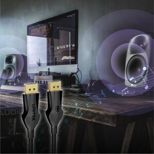 UNITEK DISPLAYPORT 1.4 KABLO 2MT 8K&60Hz (C1624BK-2M)