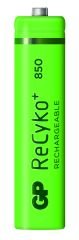 Gp AAA 850 mAh Şarjlı İnce Kalem Pil  4+2'li Paket Recyko GPHCH83BOK