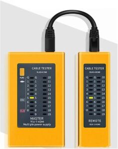 Sline HT203 HDMI Kablo Test Cihazı +RJ45 Test Cihazı