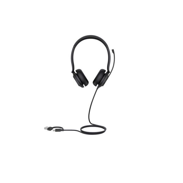 YEALINK UH35 DUAL UC USB-C/A TEAMS UYUMLU ÇİFT TARAFLI TAÇLI KULAKLIK