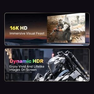UNITEK DISPLAY PORT 2.1 %100 BAKIR 1.5MT 16K&60Hz (C1626GY01-1.5M)