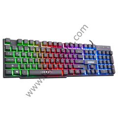Everest KB-X88 BLAST Siyah USB Gökkuşağı Aydınlatmalı Q Oyuncu Klavyesi