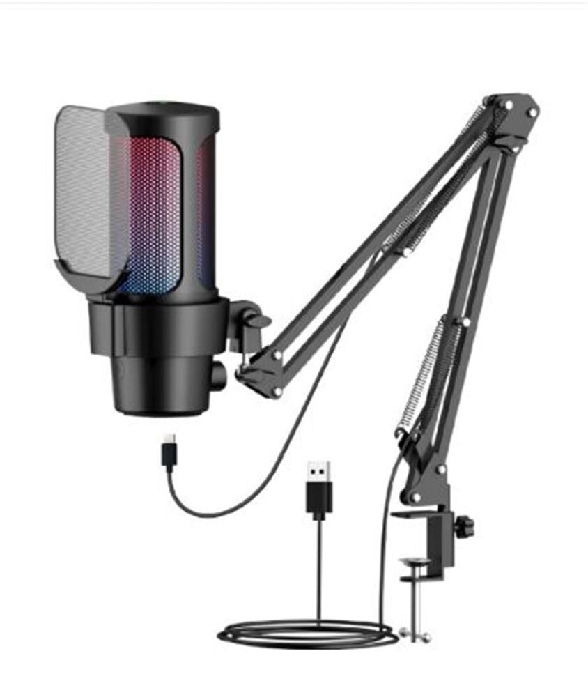 Dexim SM8 USB Kablolu RGB Mikrofon - DMK008