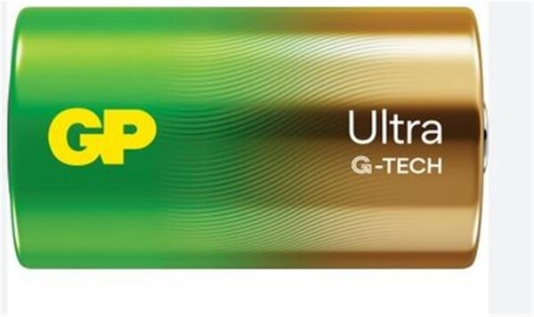 GP G-Tech LR20 Büyük Boy Ultra Alkalin Pil 2'li Paket GP13AU-U2 D Boy