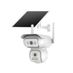 Joysee S2 6Mp AOR 4G 2x2.8mm Solar İki Kamera 4IR+4Led PTZ