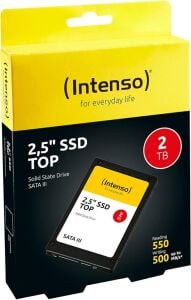 Intenso 2Tb 3812470 Top 550MB--500MB-s 2.5'' Sata 3 Ssd