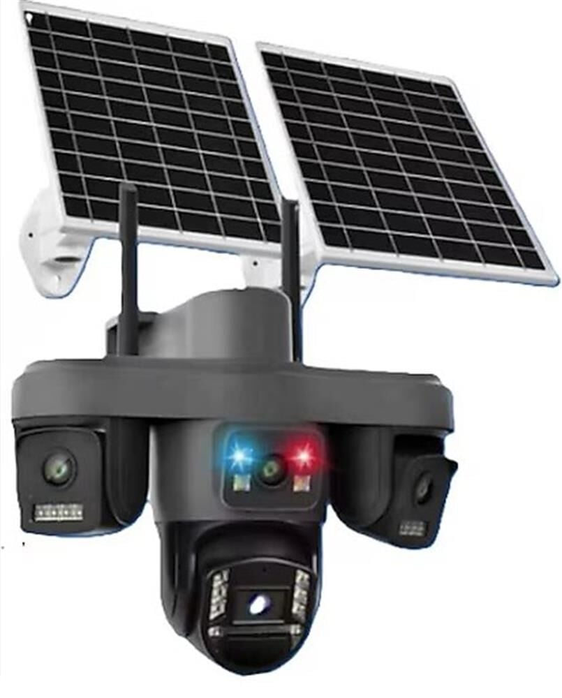 OKam O-KAM OK-S-335 Premium AOV 4G 4 Lens Solar Ptz Kamera
