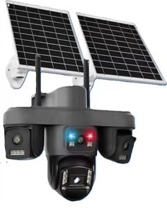 OKam O-KAM OK-S-335 Premium AOV 4G 4 Lens Solar Ptz Kamera
