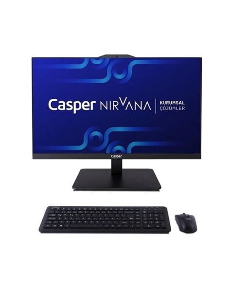 Casper Nirvana A90.1362-BE00X-V-S Siyah i7 13620H 16GB RAM 500GB 23.8'' FreeDOS Pivot All In One