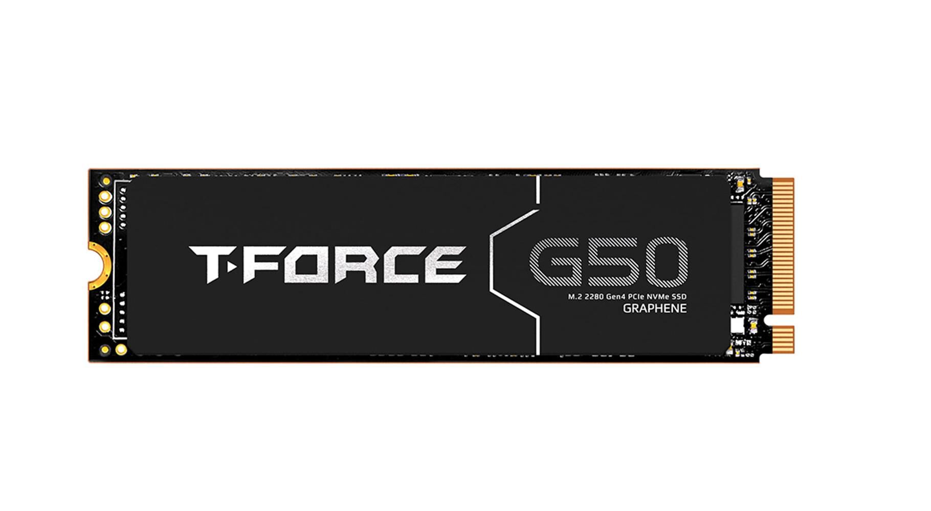 Team 512GB Team T-Force G50 5000-2500MB-s NVMe PCIe Gen4x4 M.2 SSD Disk (TM8FFE512G0C129)