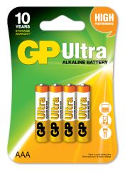 GP G-Tech LR03 AAA Boy Ultra Alkalin İnce Kalem Pil 4'lü Paket GP24AUMB-U4