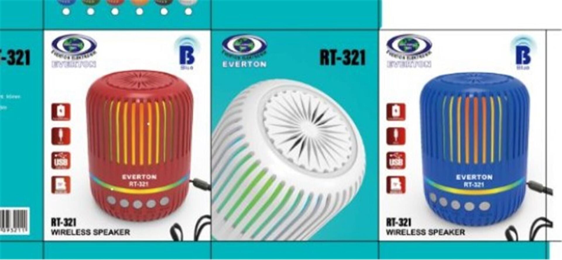 Everton RT-321  Bluetooth-USB-Micro Sd Ses Bombası