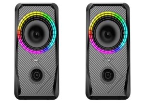 Mikado MD-S26 JOY 2.0 Multimedia 3W-2 Siyah USB RGB Işıklı Gaming Speaker