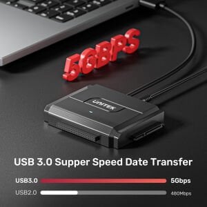 UNITEK USB3.0 TO IDE + SATA II DÖNÜŞTÜRÜCÜ  (Y-3324-EU)