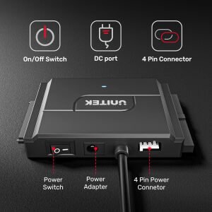 UNITEK USB3.0 TO IDE + SATA II DÖNÜŞTÜRÜCÜ  (Y-3324-EU)