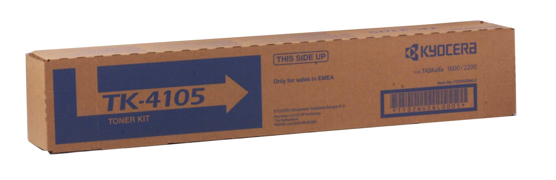 Kyocera TK-4105 Orjinal Fotokopi Toneri Taskalfa 1800-1801-2200-2201 15.000 Sayfa