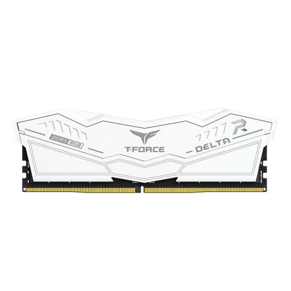 Team T-Force DELTA RGB White 32GB(2x16GB) 7800Mhz DDR5 CL38 Gaming Ram (FF4D532G7800HC38DDC01)