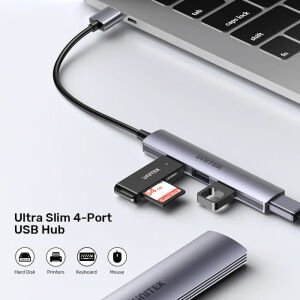 UNITEK TYPE-A TO 4 PORT USB HUB (USB3.0 + 3 x USB2.0) (H1208A)