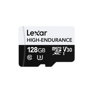 128GB LEXAR LMSHGED128G-BCNNG MICROSD HIGH-ENDURANCE MİCROSDHC/MICROSDXC C10 A1 V30 U3 HAFIZA KARTI