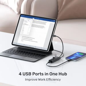 UNITEK TYPE-C TO 4 PORT USB 3.0 + TYPE-C (Y-3089Z01)