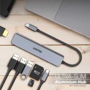 UNITEK USB-C 7in1 UNIVERSAL DOCKING STATION (H1118A)