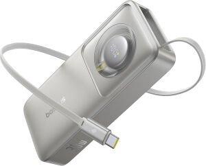 BASEUS FREE2PULL 30W 10.000MAH POWERBANK - GREY