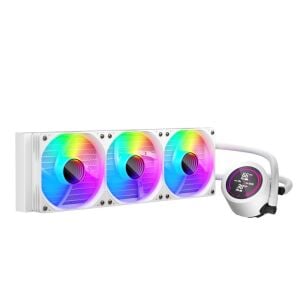 1ST PLAYER THUNDERSTORM TS4 360MM BEYAZ ARGB DİJİTAL SICAKLIK GÖSTERGELİ AM5, AM4 / LGA 1851, 1700 İŞLEMCİ SIVI SOĞUTUCU