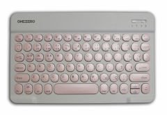 Onezero No:100 Pembe  Bluetooth Klavye Slim