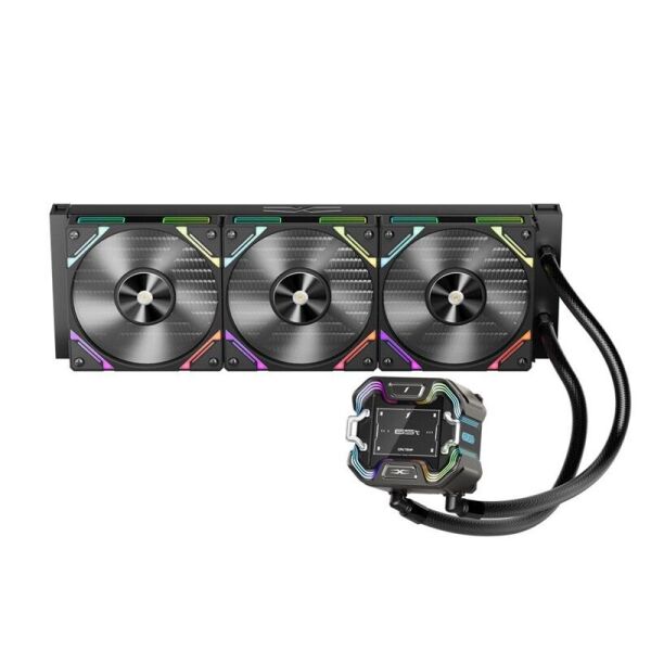 1ST PLAYER X STARSHIP 360MM SİYAH ARGB IPS 2.4'' DİJİTAL EKRANLI AM5,AM4 / LGA 1851,LGA1700 PREMIUM İŞLEMCİ SIVI SOĞUTUCU