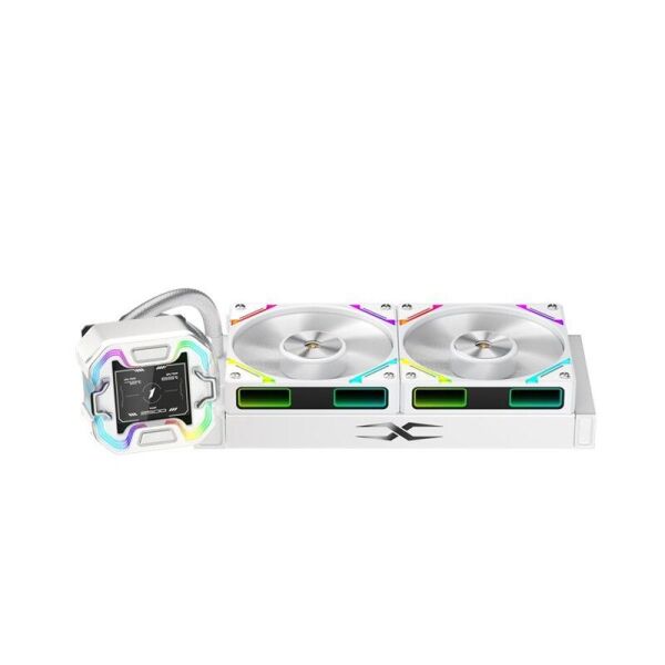 1ST PLAYER X STARSHIP 240MM BEYAZ ARGB IPS 2.4'' DİJİTAL EKRANLI AM5,AM4/LGA 1851, LGA 1700 PREMIUM İŞLEMCİ SIVI SOĞUTUCU