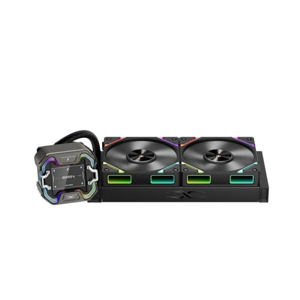 1ST PLAYER X STARSHIP 240MM SİYAH ARGB IPS 2.4'' DİJİTAL EKRANLI AM5,AM4 / LGA1851, LG 1700 PREMIUM İŞLEMCİ SIVI SOĞUTUCU