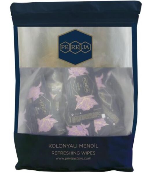 Pereja Kaşmir Kolonyalı Mendil 5x10 150li