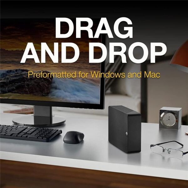 Seagate 16TB Expansion Desktop STKP16000400 USB 3.0 3.5'' Taşınabilir Harici Harddisk